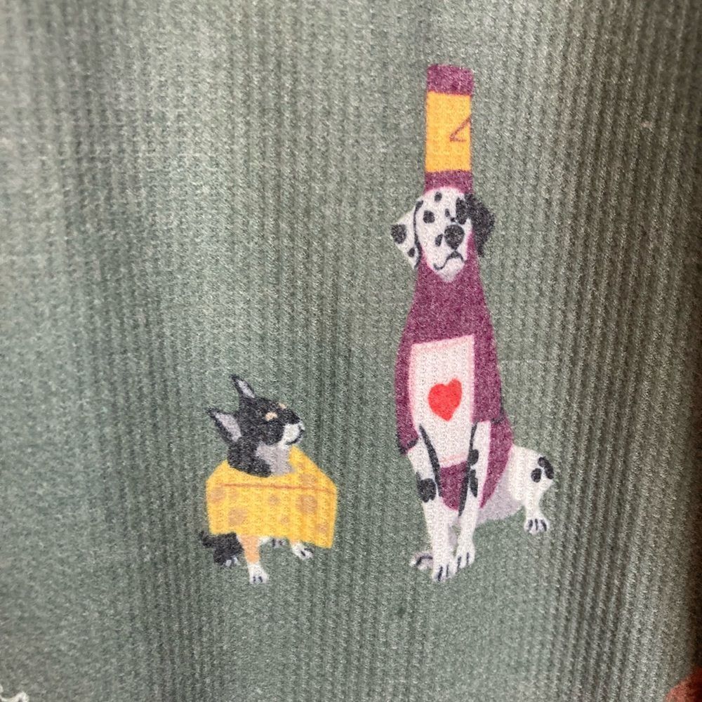 PJ Salvage NWT Lazy Bones Halloween Dogs in Costumes Thermal Top soo cute!! - Picture 8 of 9